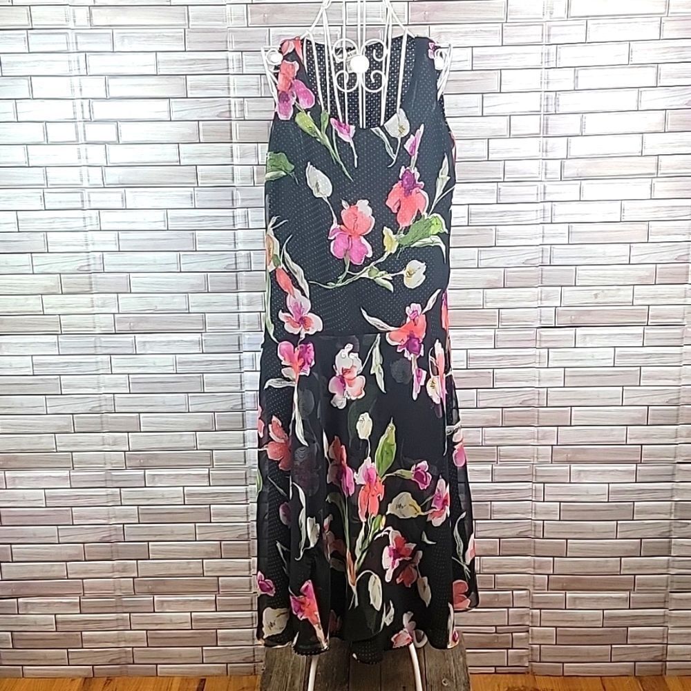 Notations reversible midi dress Size S